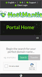 Mobile Screenshot of my.hostmantis.com